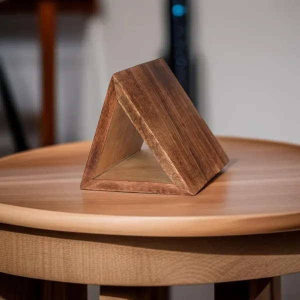 Mango_Wood_Walnut_Finish_Triangle_Book_Stand_With_Eyeglass_Holder