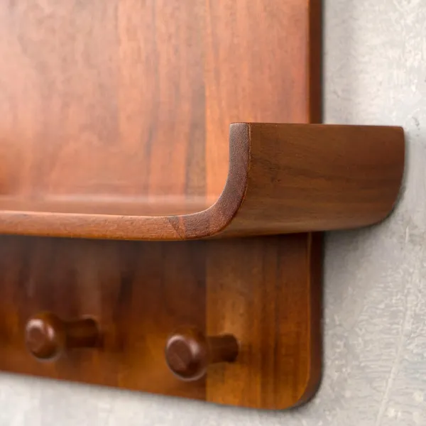 Wood_Walnut_Finish_Floating_Wall_Shelf_With_Hooks