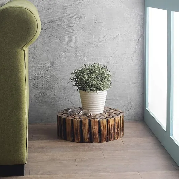Mango_Wood_Handcrafted_Brown_Round_Plant_Stand