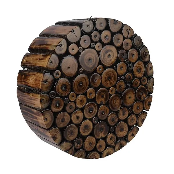 Mango_Wood_Handcrafted_Brown_Round_Plant_Stand