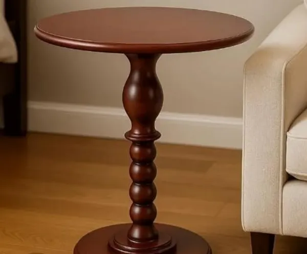 Mango_Wood_Mdf_Dark_Brown_Round_Coffee_Table