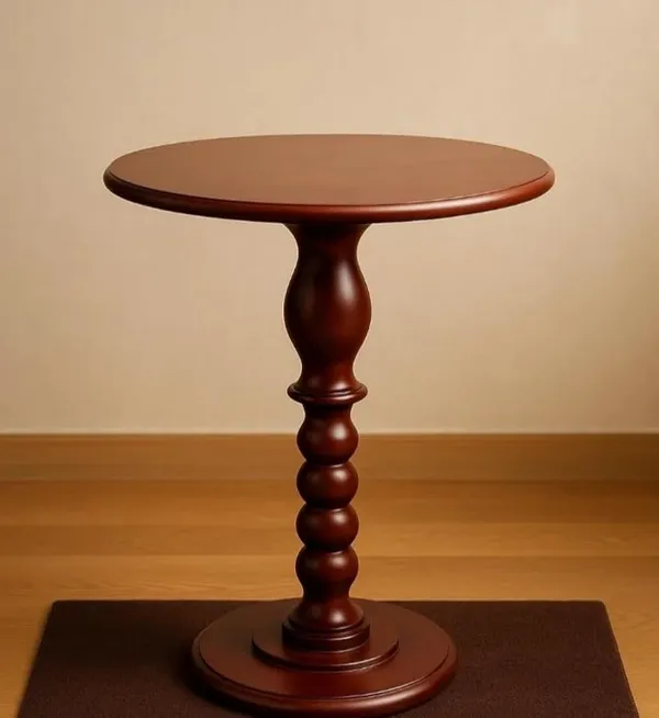 Mango_Wood_Mdf_Dark_Brown_Round_Coffee_Table