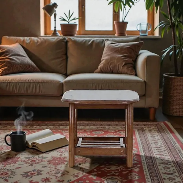 Wood_Rustic_Square_Stool