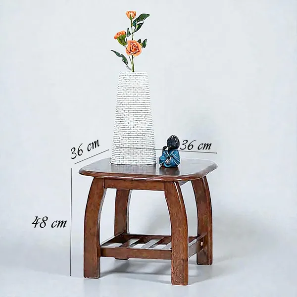 Wood_Rustic_Square_Stool