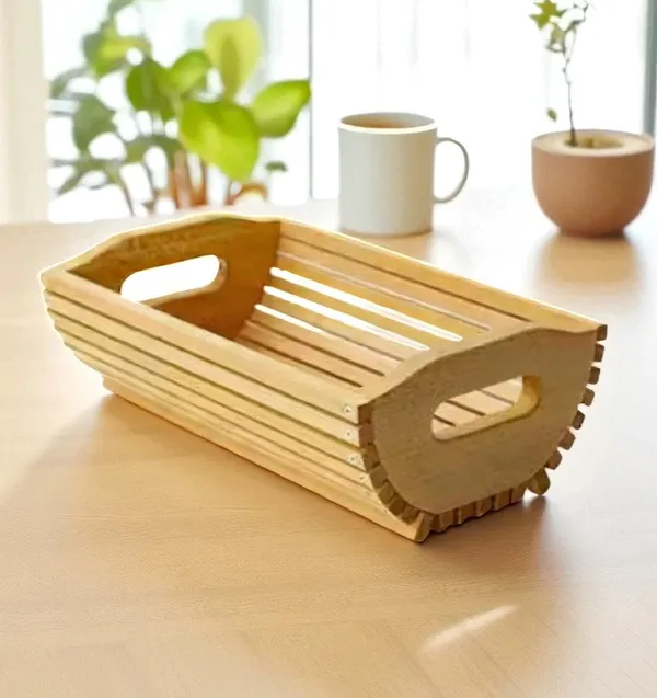 Solid_Wood_Natural_Grain_Fruit_Basket_Bowl