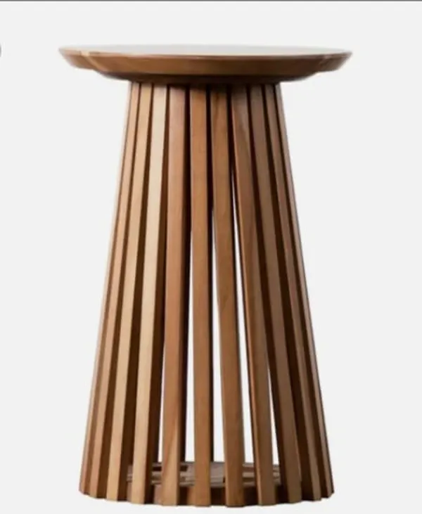 Mango_Wood_Brown_Round_Side_Table