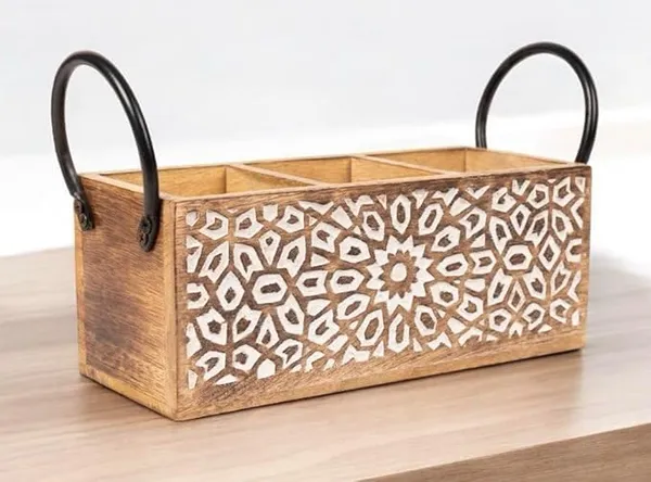 Iron_And_Wood_Natural_Multi-Compartment_Cutlery_Holder