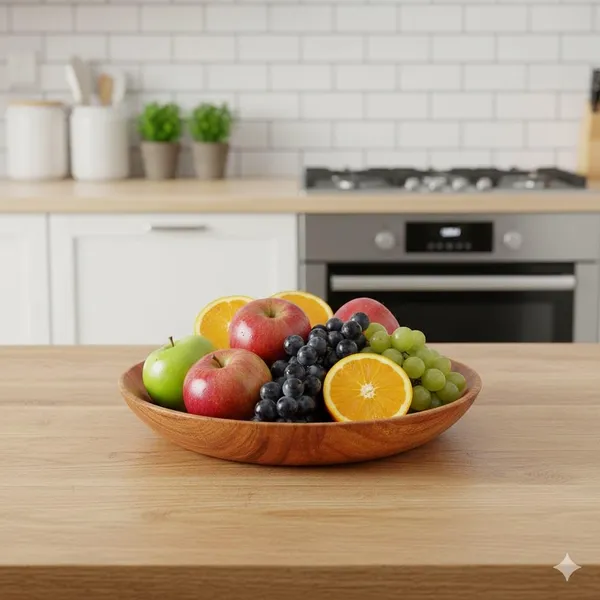 Mango_Wood_Walnut_Finish_Serving_Bowl