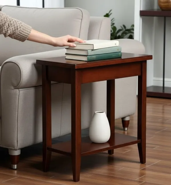 Solid_Wood_Modern_Dark_Brown_Bedside_Table_With_Shelf