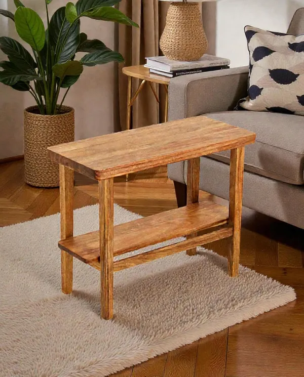 Sheesham_Wood_Brown_Nightstand_With_Storage_Shelf
