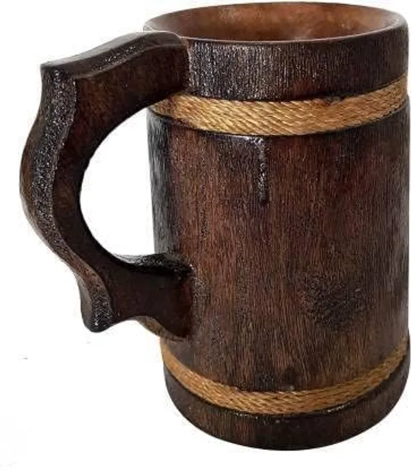 Wood_Rustic_Handcrafted_Brown_Beer_Mug
