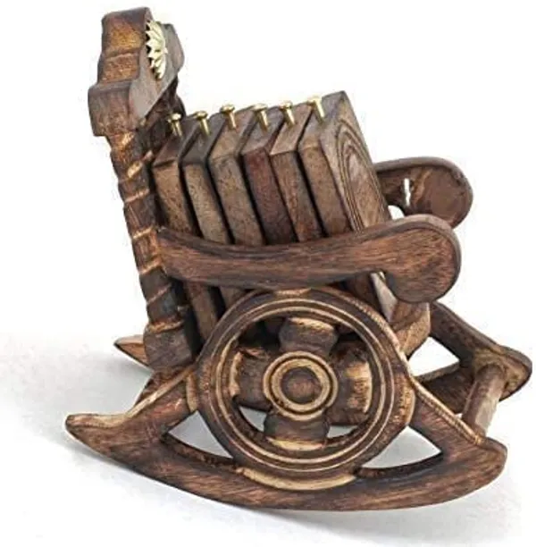 Wood_Rocking_Chair_Shaped_Natural_Coaster_Set_With_Holder