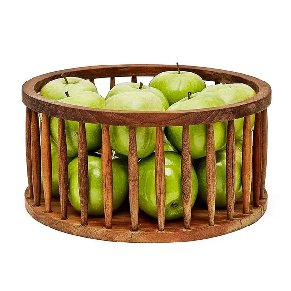 Wood_Natural_Grain_Fruit_Basket_And_Platter_Set