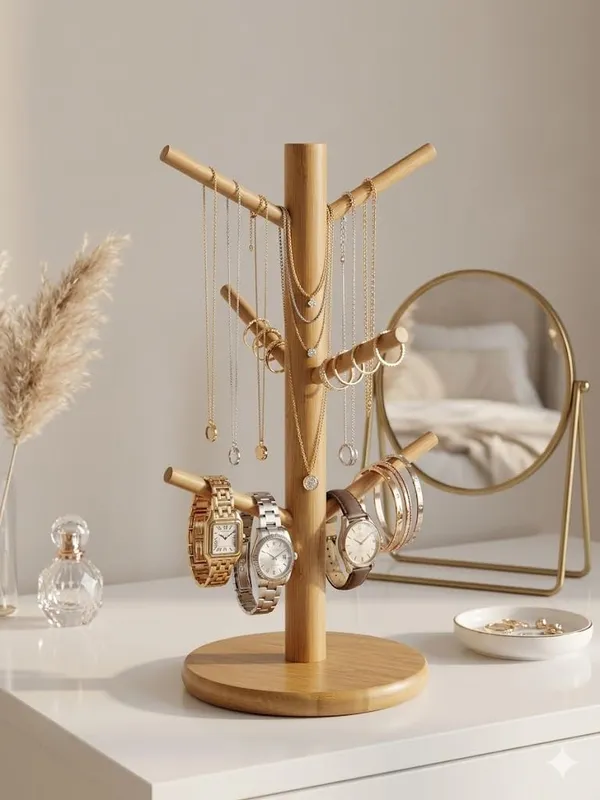 Mango_Wood_Natural_Six_Hook_Tree_Mug_Holder
