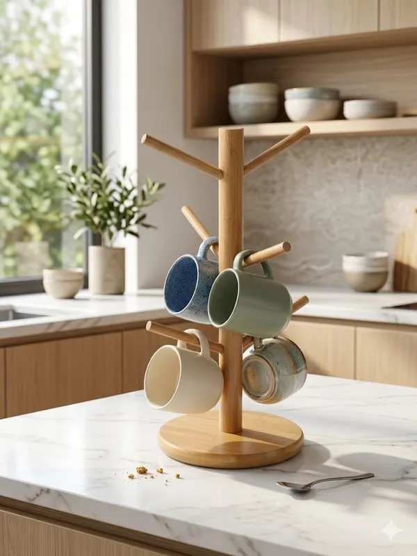Mango_Wood_Natural_Six_Hook_Tree_Mug_Holder