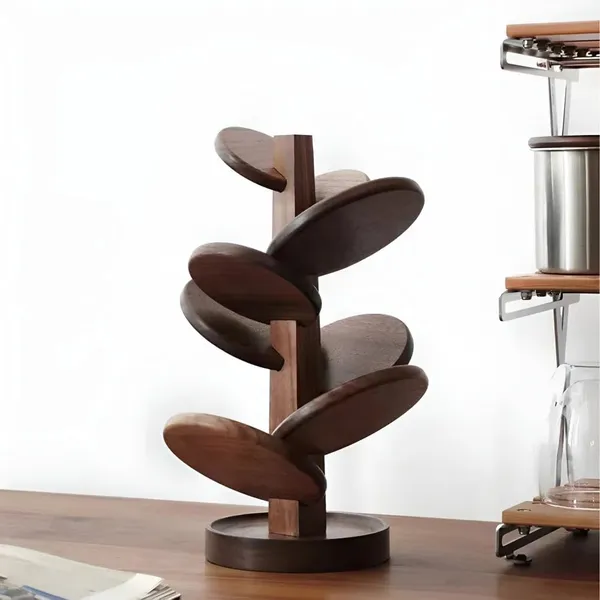 Wood_Modern_Round_Coaster_Set_With_Tree_Shape_Stand