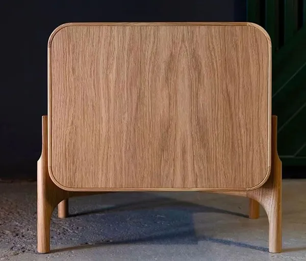 Wood_Modern_Natural_Blue_Two_Drawer_End_Table