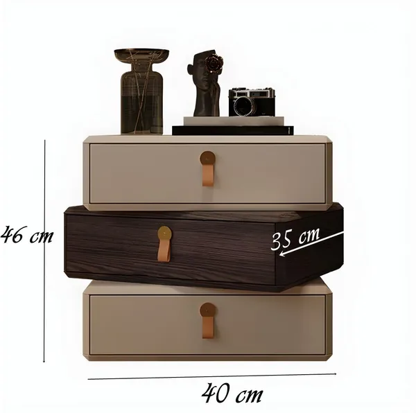 Wood_Brown_White_Three_Drawer_Cabinet_Dresser