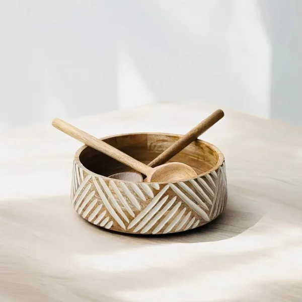 Wood_Handcrafted_Geometric_Carved_Serving_Bowl_With_Spoons