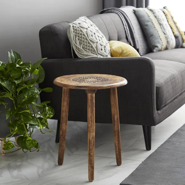 Wood_Natural_Round_Three_Leg_Coffee_Table