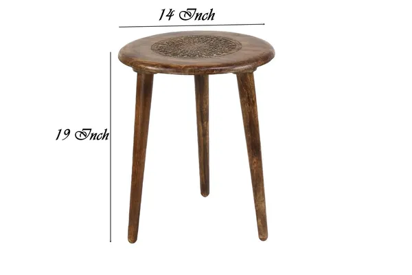 Wood_Natural_Round_Three_Leg_Coffee_Table