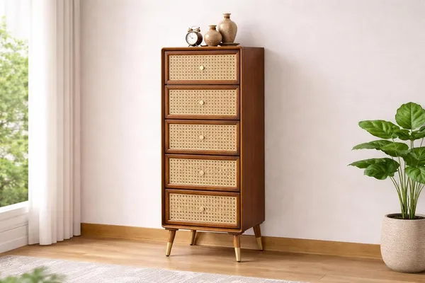 Wood_And_Cane_Natural_Jute_Front_5_Drawer_Storage_Cabinet