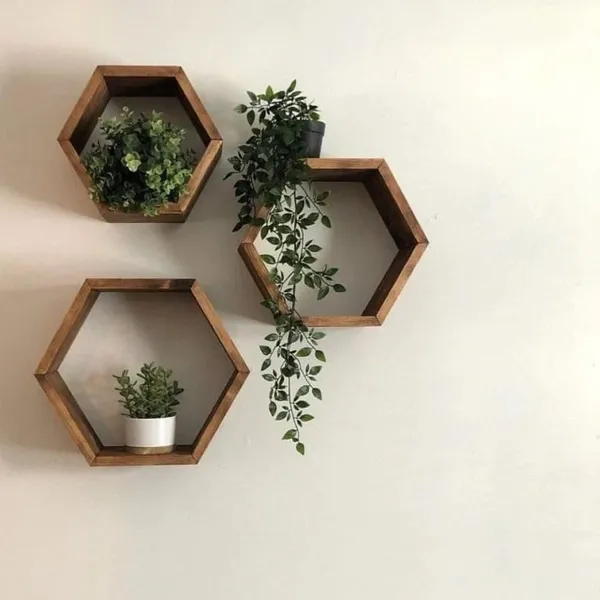 Mango_Wood_Natural_Hexagonal_Honeycomb_Wall_Shelf_Set_Of_3