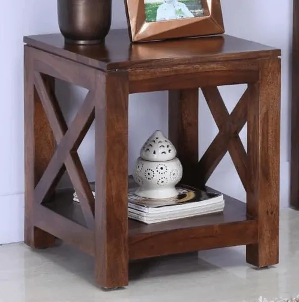 Wood_Brown_X-Frame_Bedside_Table_With_Storage_Shelf