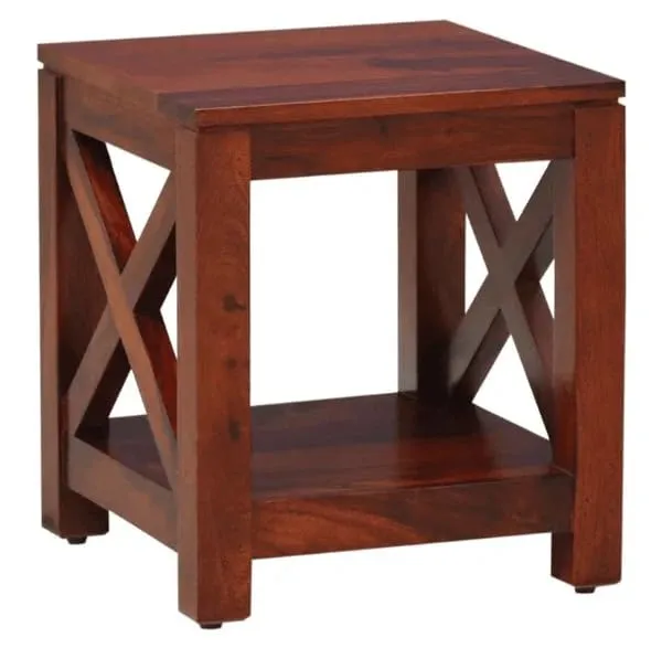 Wood_Brown_X-Frame_Bedside_Table_With_Storage_Shelf