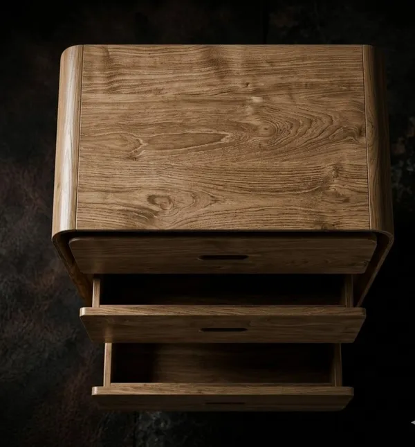 Mango_Wood_Natural_3_Drawer_Bedside_Table