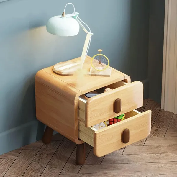 Mango_Wood_Natural_Grain_2_Drawer_Nightstand