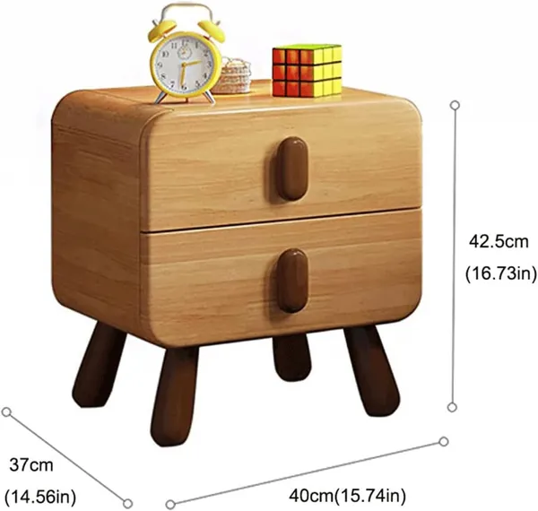 Mango_Wood_Natural_Grain_2_Drawer_Nightstand