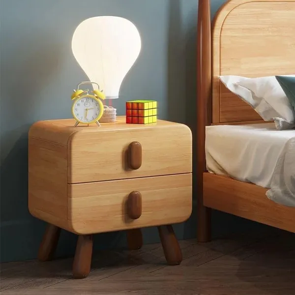 Mango_Wood_Natural_Grain_2_Drawer_Nightstand