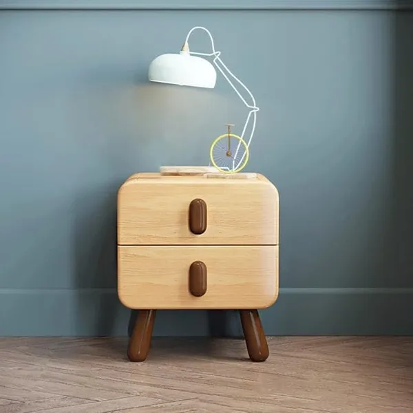 Mango_Wood_Natural_Grain_2_Drawer_Nightstand