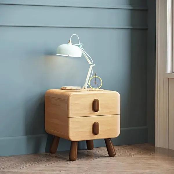 Mango_Wood_Natural_Grain_2_Drawer_Nightstand