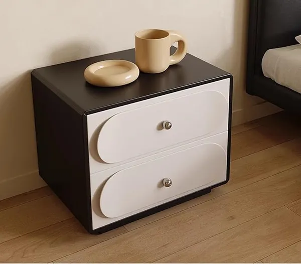 Wood_Modern_Curved_Drawer_Brown_White_Bedside_Table