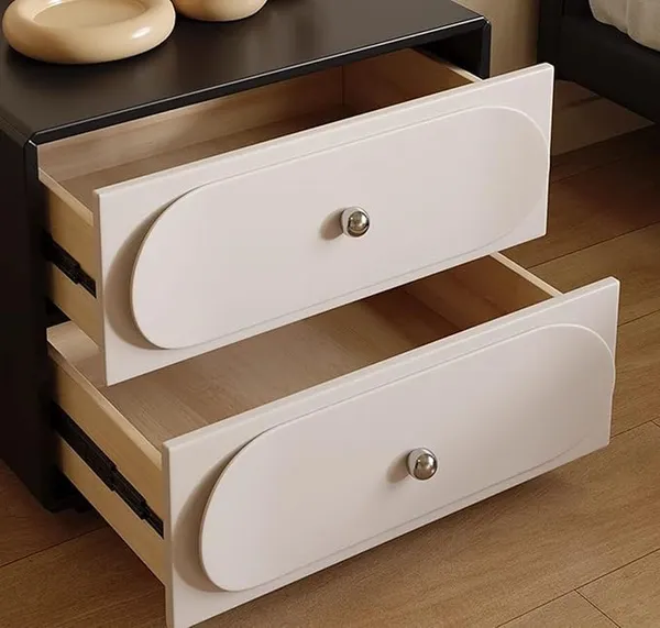 Wood_Modern_Curved_Drawer_Brown_White_Bedside_Table