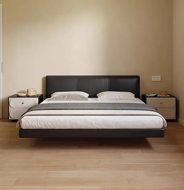 Wood_Modern_Curved_Drawer_Brown_White_Bedside_Table