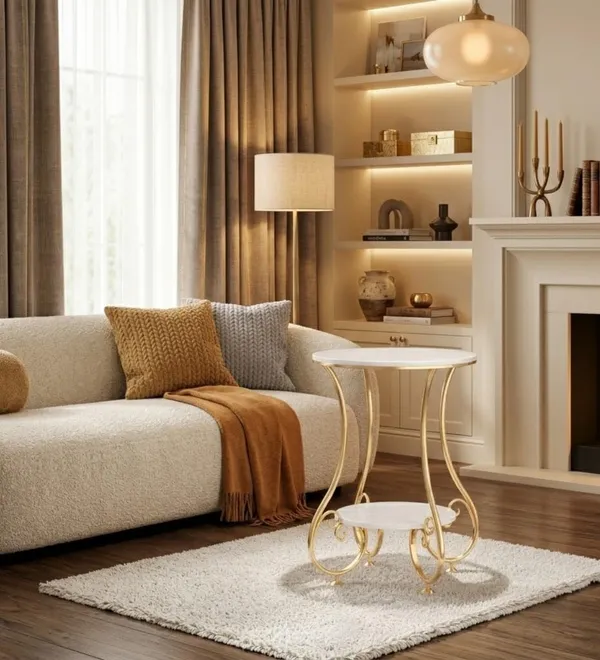 Mdf_And_Iron_Farmhouse_White_Coffee_Table_With_Storage_Shelf