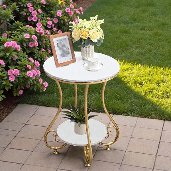 Mdf_And_Iron_Farmhouse_White_Coffee_Table_With_Storage_Shelf