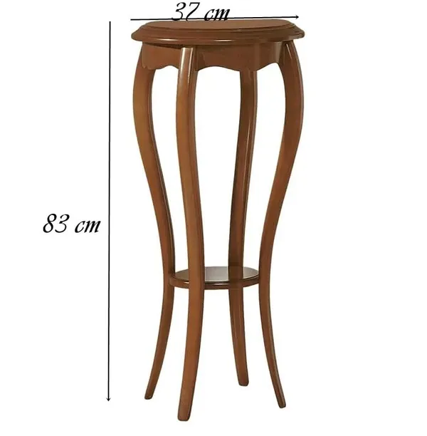 Wood_Classic_Brown_Plant_Stand