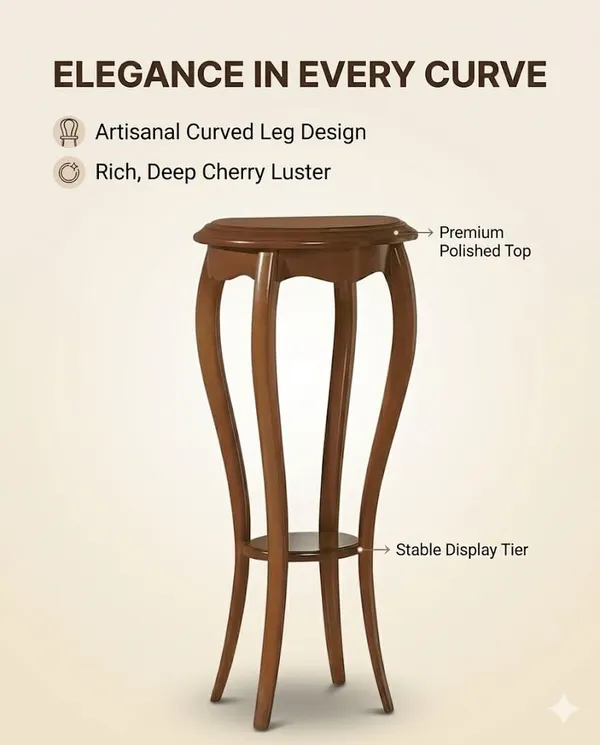 Wood_Classic_Brown_Plant_Stand