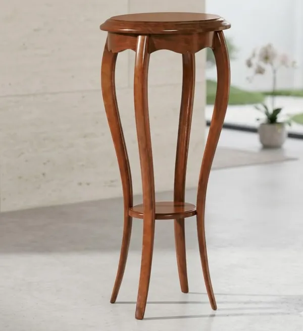 Wood_Classic_Brown_Plant_Stand