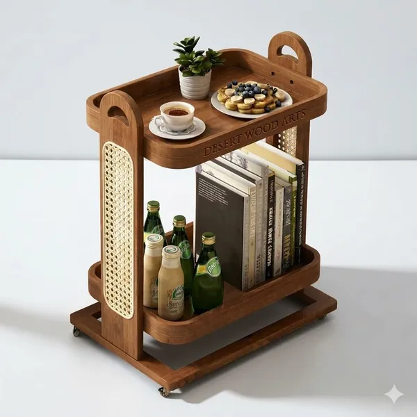 Wood_And_Cane_Rustic_Rolling_Bar_Cart