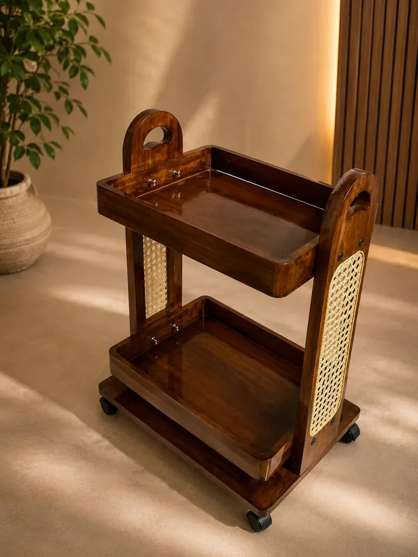 Wood_And_Cane_Rustic_Rolling_Bar_Cart