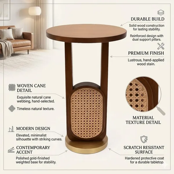 Mango_Wood_And_Cane_Brown_Round_Coffee_Table