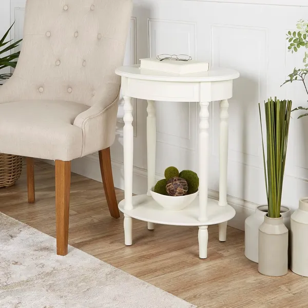 Wood_White_Foldable_Round_Side_Table