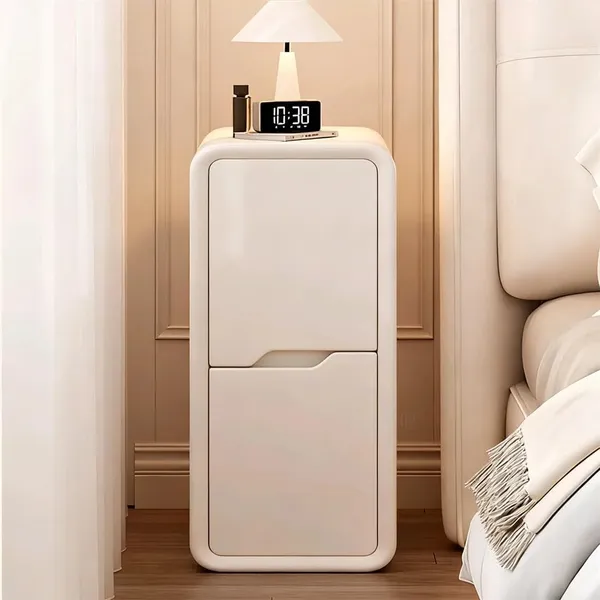 Mango_Wood_White_2_Drawer_Bedside_Table