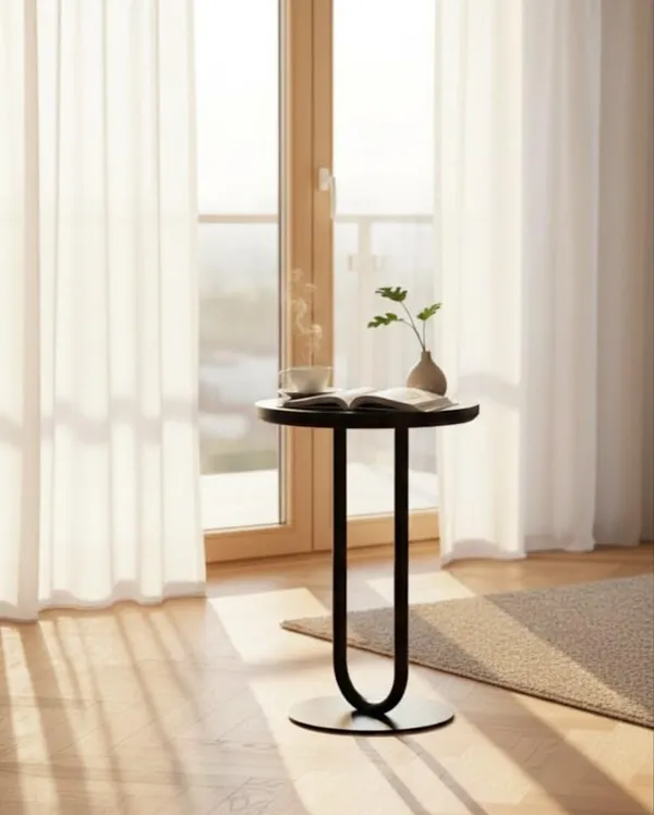 Wood_And_Iron_Modern_Black_Foldable_Round_Coffee_Table