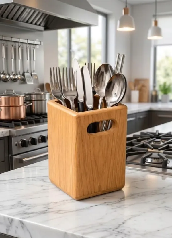 Mango_Wood_Natural_Countertop_Cutlery_Holder
